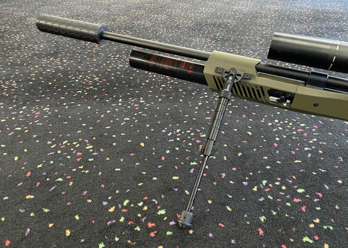 8" Air Rifle Suppressor